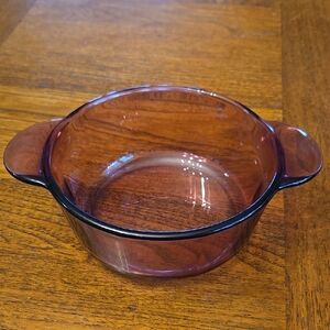 Glass Casserole Dish - Purple
